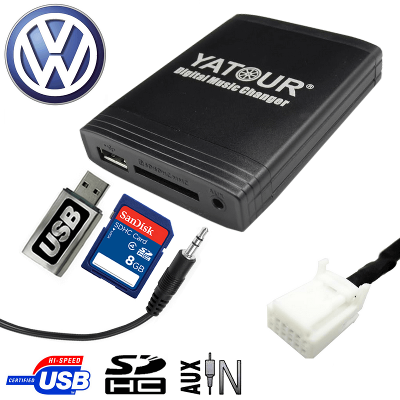 Разъем usb vw