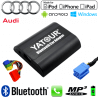 Interface Kit mains libres Bluetooth, streaming audio et recharge USB AUDI - connecteur 8pin