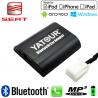 Interface Kit mains libres Bluetooth, streaming audio et recharge USB SEAT - connecteur 12pin