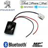Interface streaming audio Bluetooth Peugeot CAN