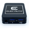 MULTI-LINK AUDI connecteur Quadlock - Interface USB MP3, Kit mains libres, Streaming audio Bluetooth, Auxiliaire