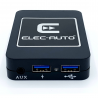 MULTI-LINK CITROEN connecteur mini ISO - Interface USB MP3, Kit mains libres, Streaming audio Bluetooth, Auxiliaire