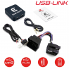 USB-LINK BMW connecteur Quadlock - Interface USB MP3 et Auxiliaire
