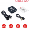 USB-LINK PEUGEOT connecteur Quadlock - Interface USB MP3 et Auxiliaire
