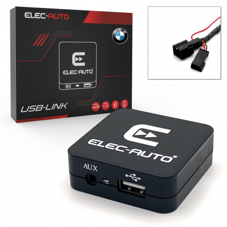 USB-LINK BMW connecteur Chargeur CD - Interface USB MP3 et Auxiliaire
