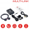 MULTI-LINK FORD - Interface USB MP3, Kit mains libres, Streaming audio Bluetooth, Auxiliaire