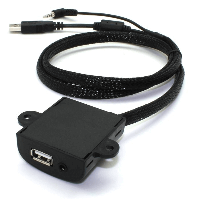 Prise d'intégration Plate USB + Aux