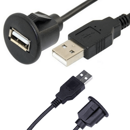 Prise d'intégration Ronde USB